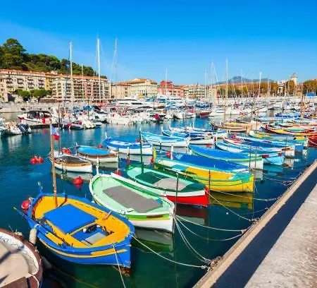 Appartement Loft Moderne Et Familial- Port De - 2 Chambres- Parking - Climatisation Nice