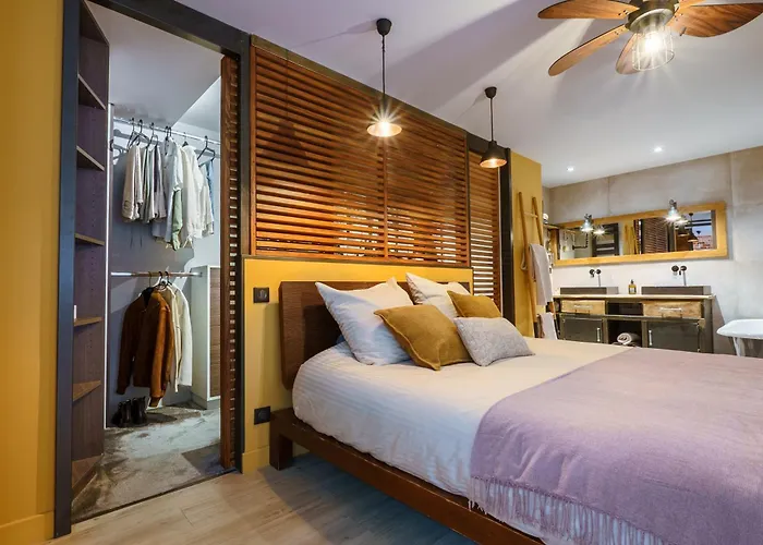 Loft Moderne - Port De - 6 Pers - Parking - Climatisation Nice