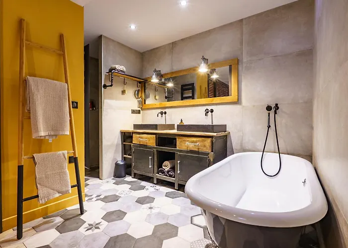 Apartamento Loft Moderne - Port De - 6 Pers - Parking - Climatisation